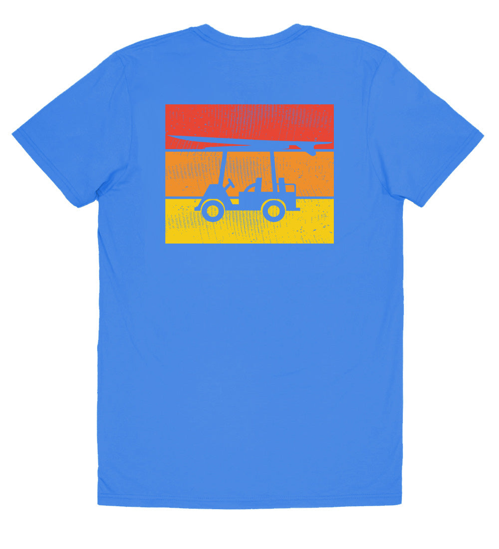 Island Tee - Short Sleeve Logo - Marine Blue