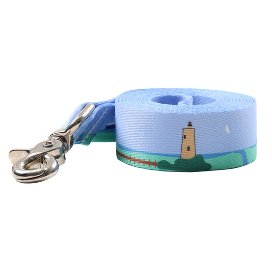 Printed Dog Leash - Ferry & Lighthouse