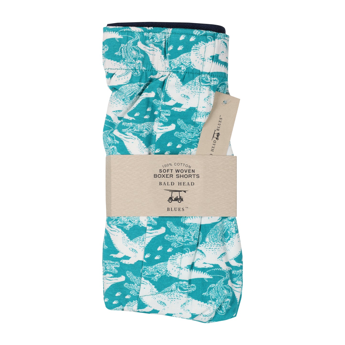 Double Bogey Boxer - Crocs N Gators / Lagoon