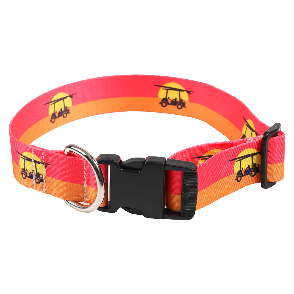 Printed Dog Collar - Endless Sunset