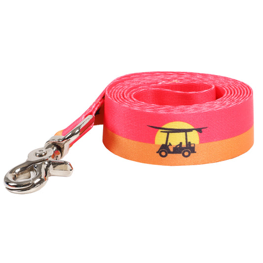 Printed Dog Leash - Endless Sunset