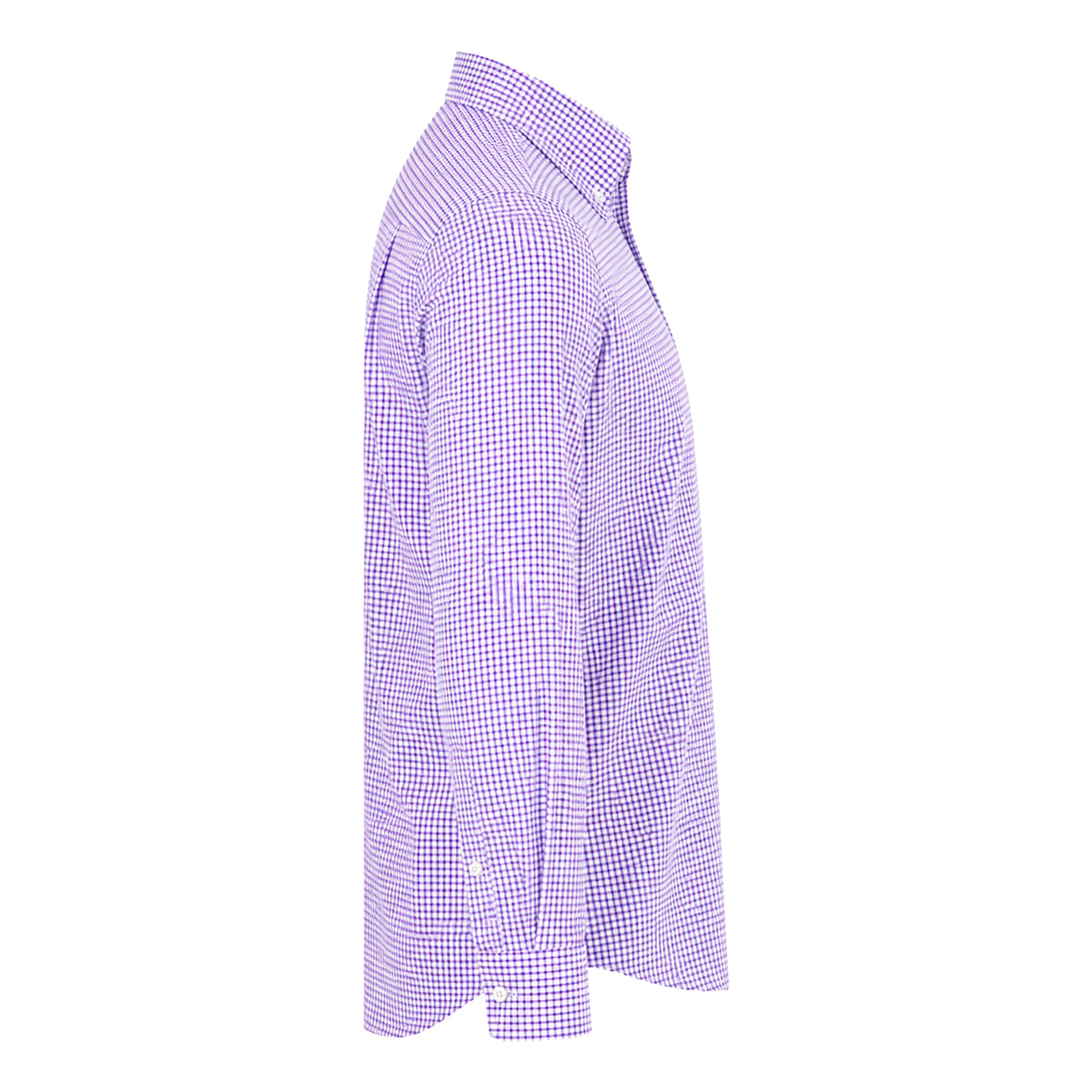 Islander Button Down - Blue Blush Check