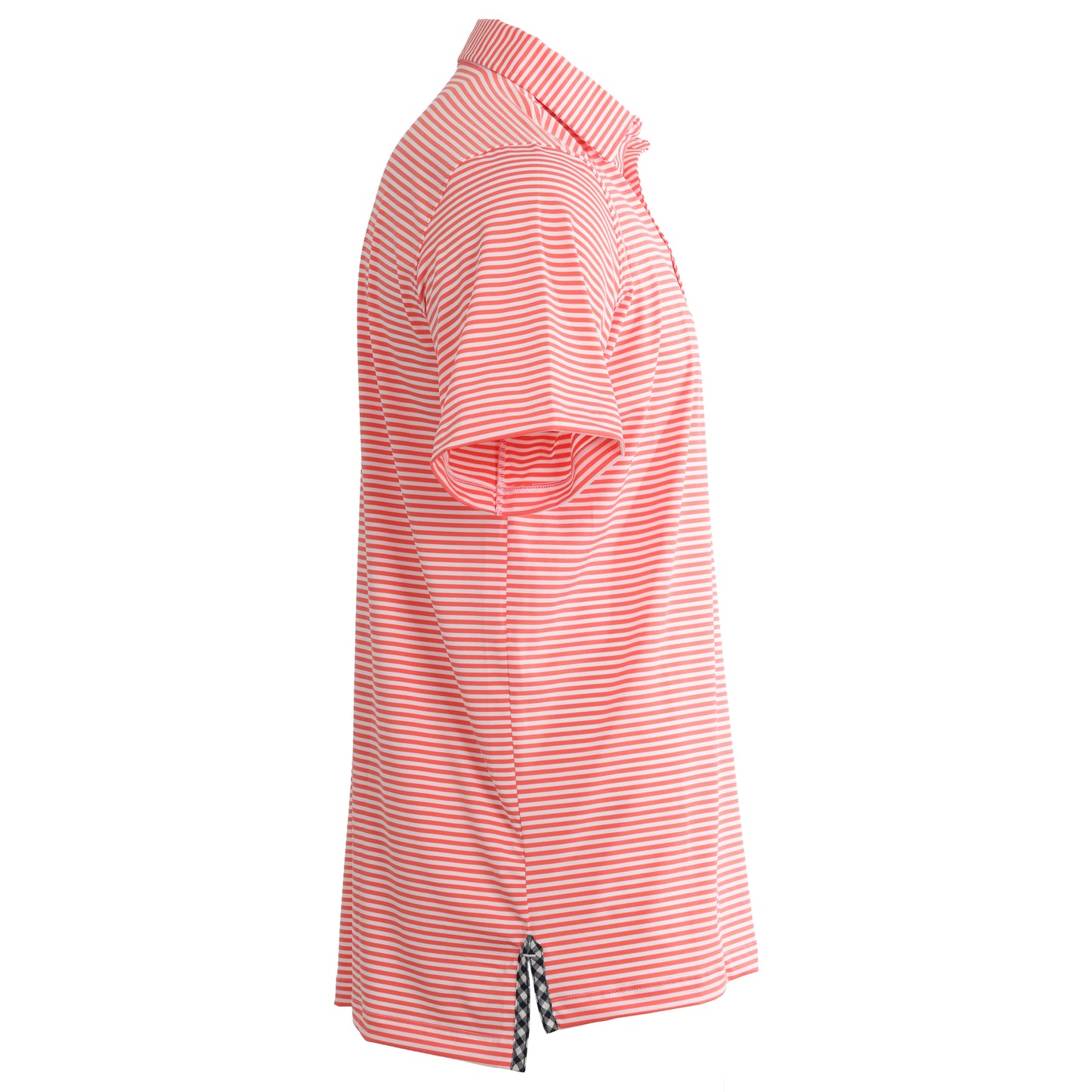 Albatross Polo Coral / White Stripe