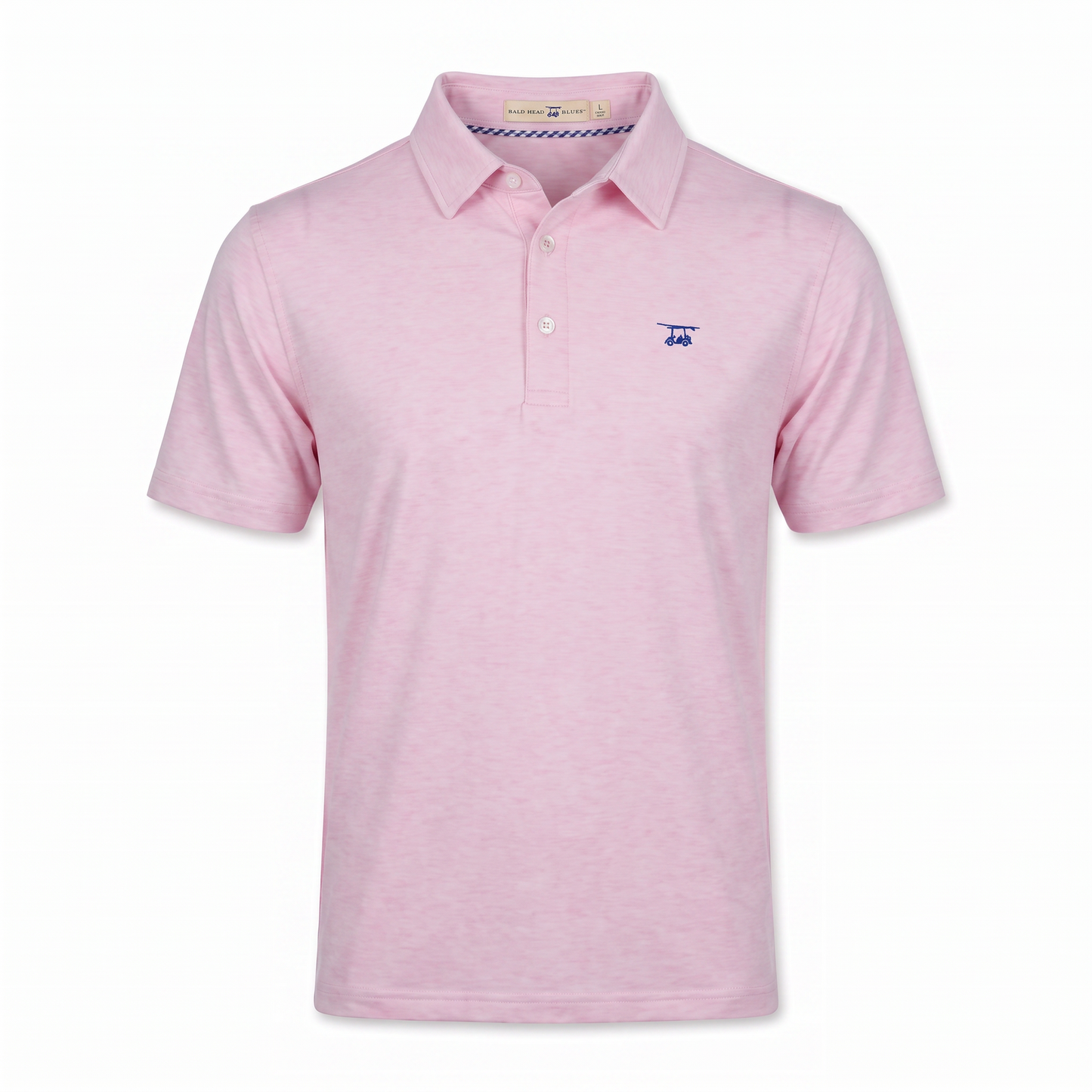 Albatross Polo Heather Pink front