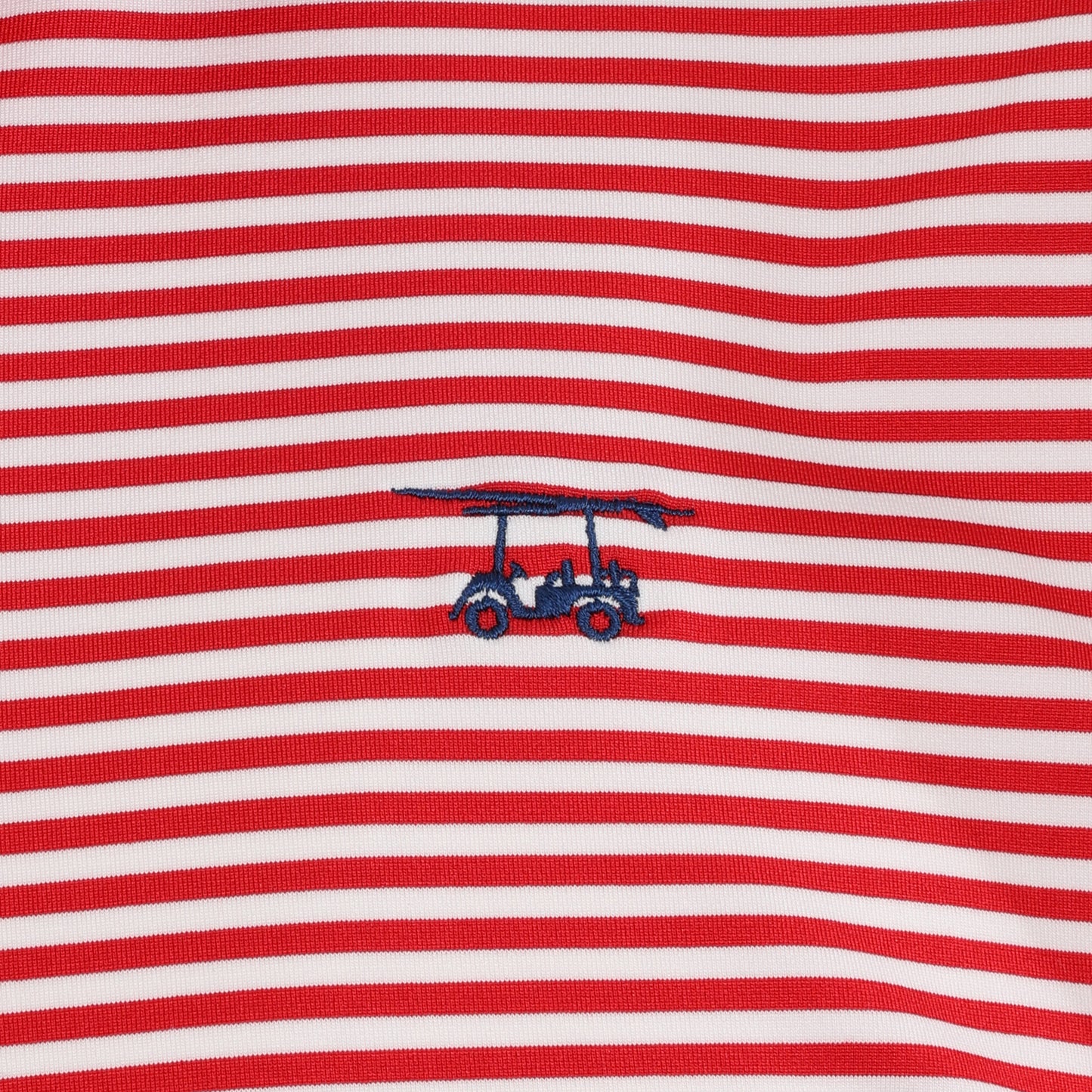 Albatross Polo - State Red / White Stripes