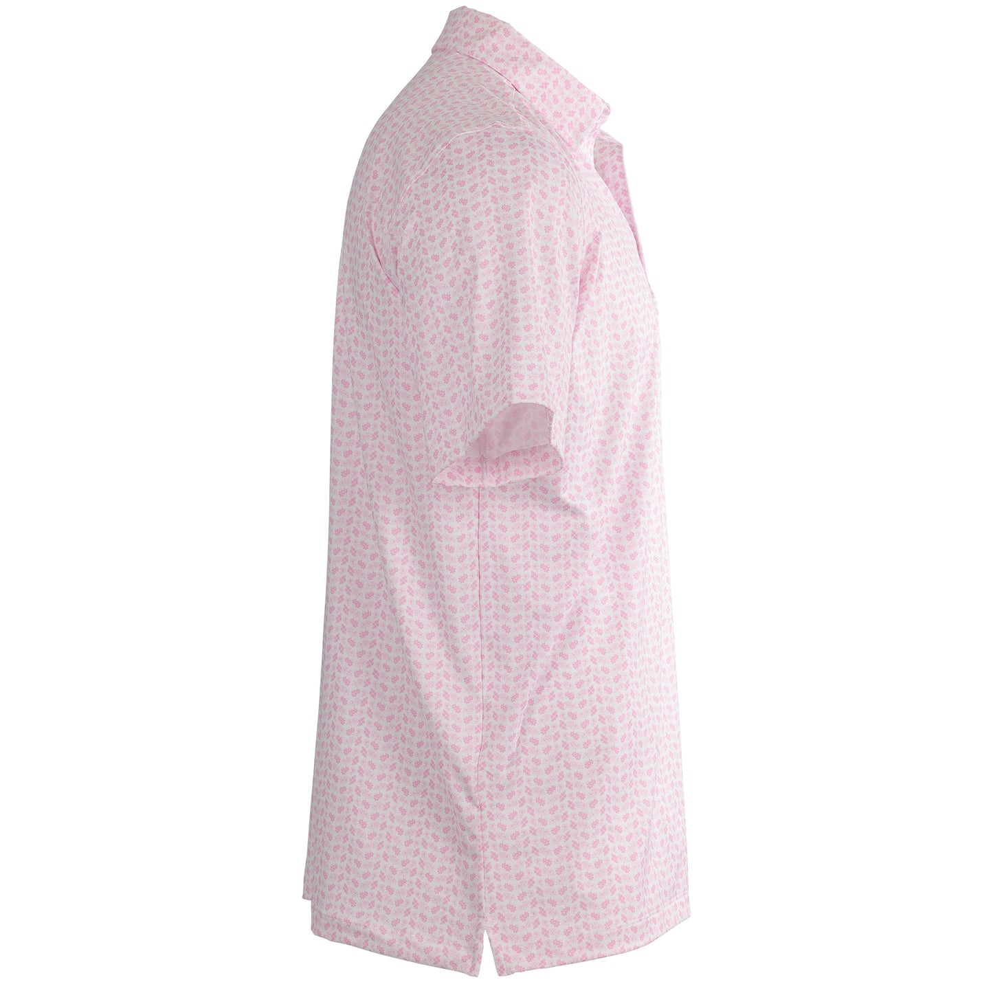 Albatross Polo - Azaleas & Dogwoods All-Over Print - Pink / White