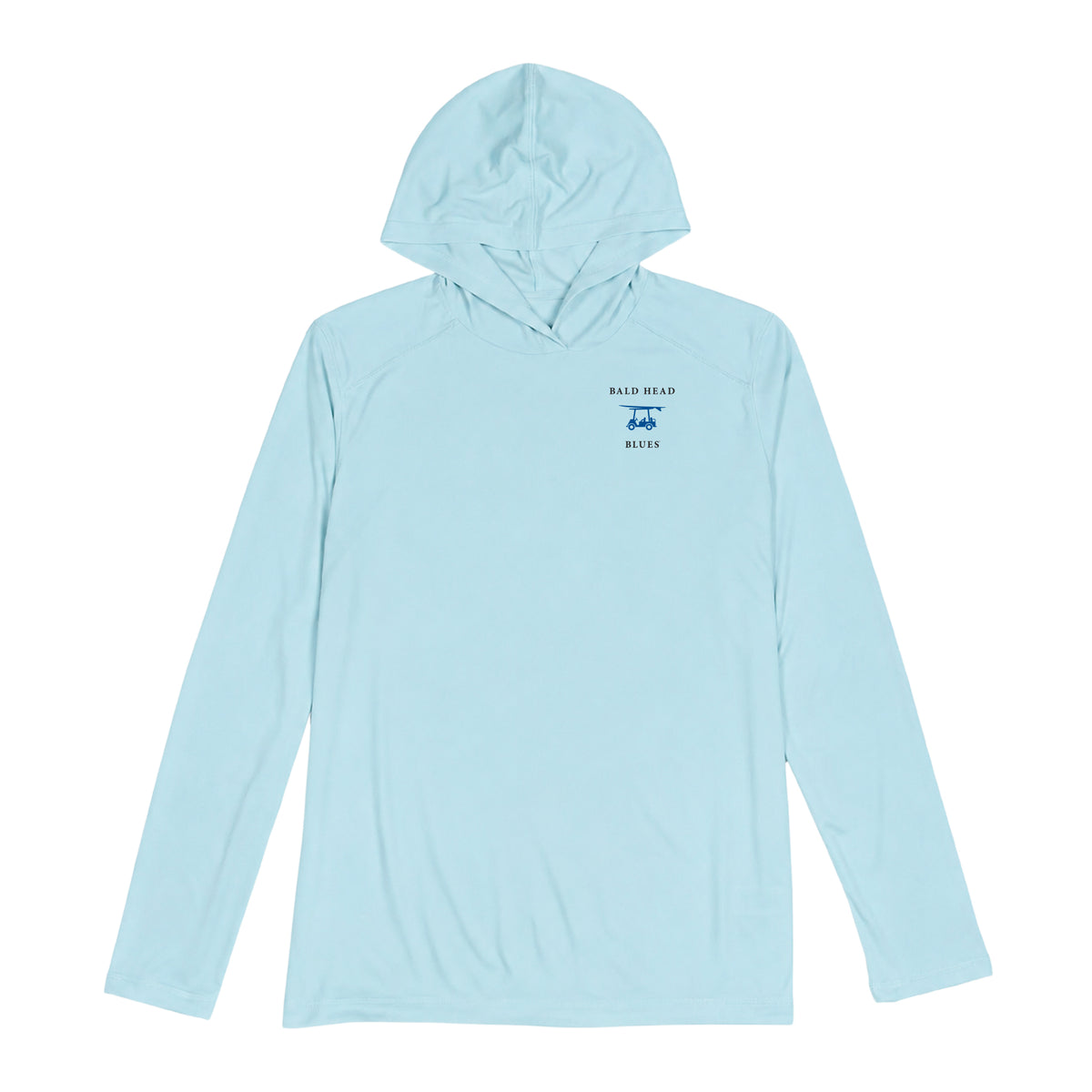 Performance Long Sleeve Logo Hoodie - Arctic
