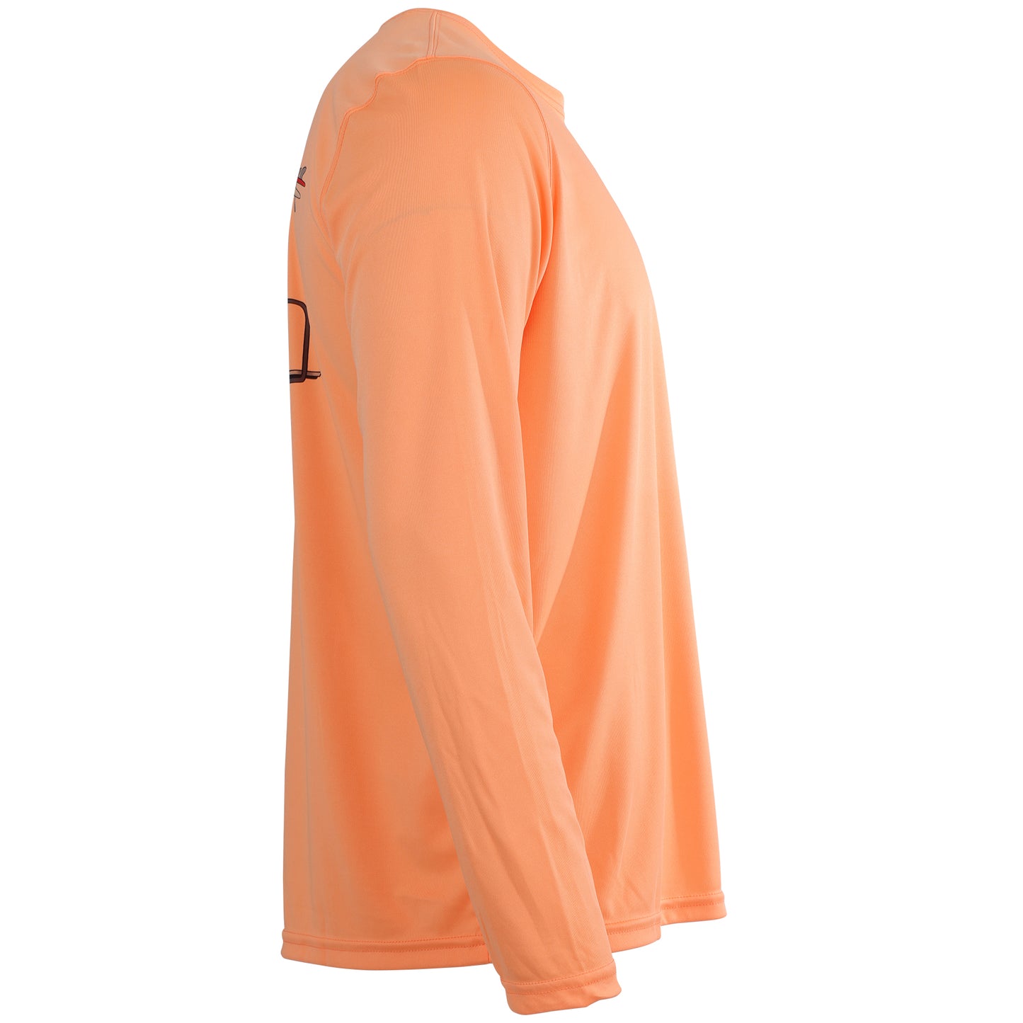 Performance Long Sleeve Golf Cart T-Shirt - Citrus