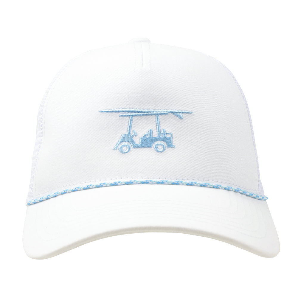 Trucker Hat Cotton Twill - White
