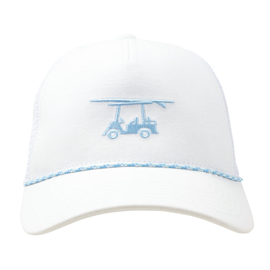 Trucker Hat Cotton Twill - White