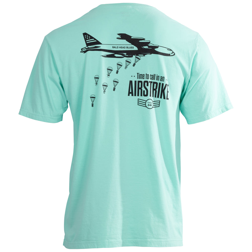 Cotton Tee - Airstrike - Seagrass