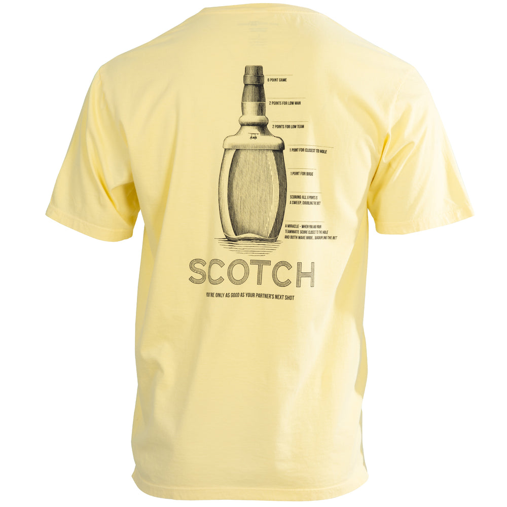 Cotton Tee - Scotch - Pale Yellow