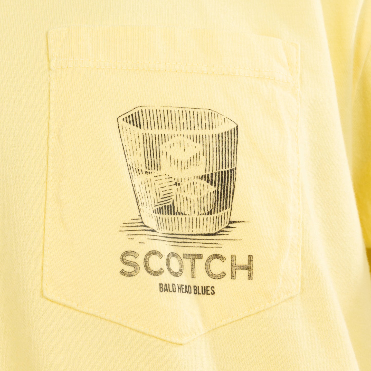 Cotton Tee - Scotch - Pale Yellow