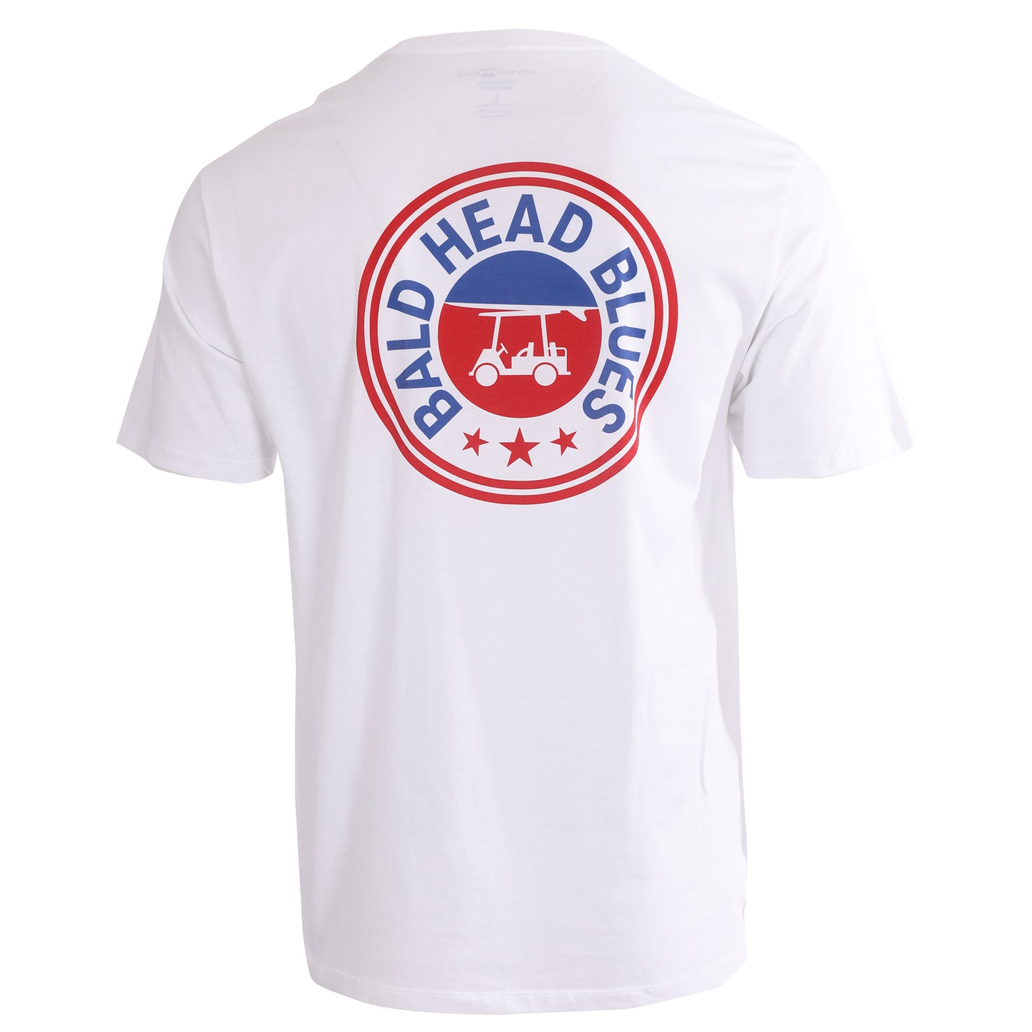 Island Tee - USA Circle - White