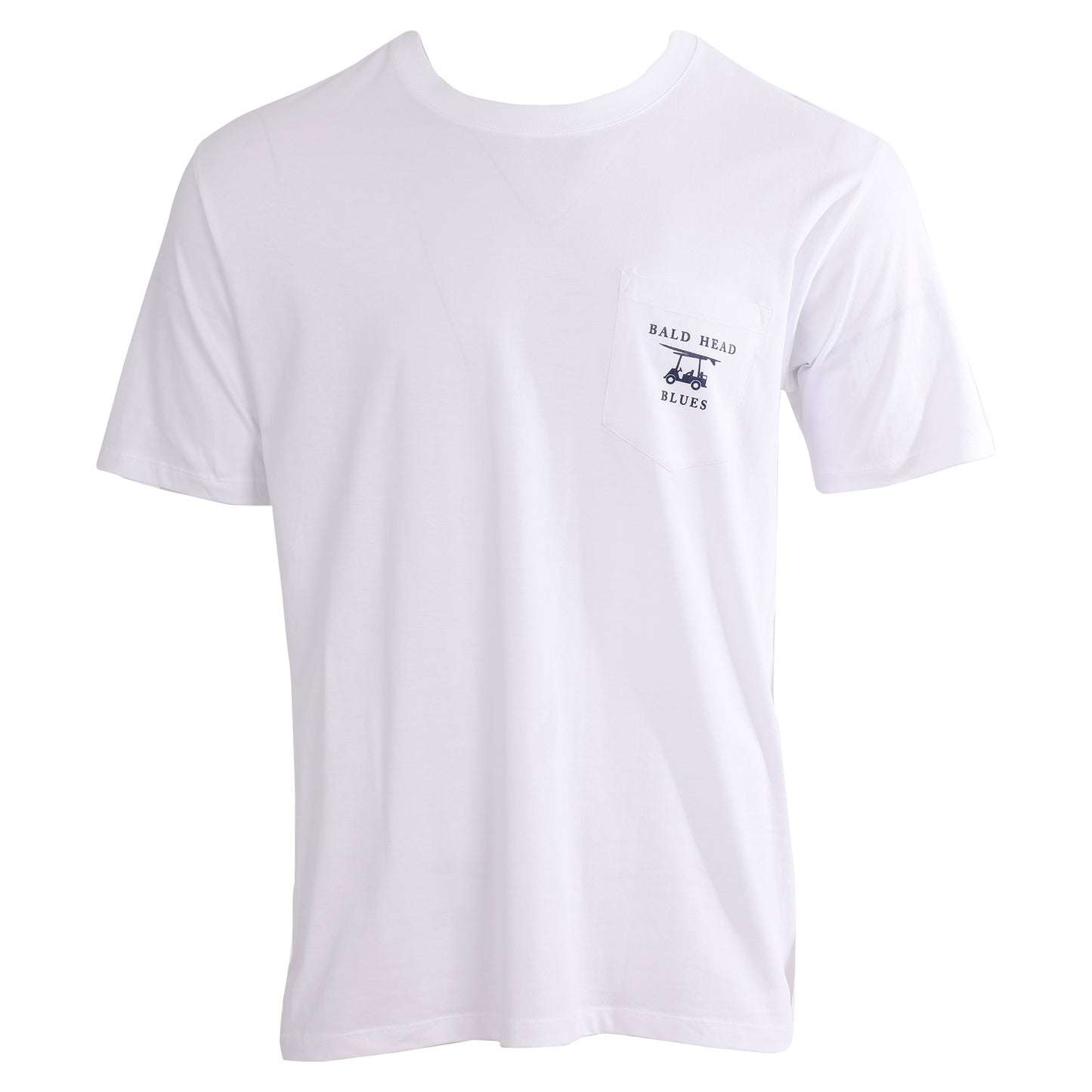 Island Tee - USA Circle - White