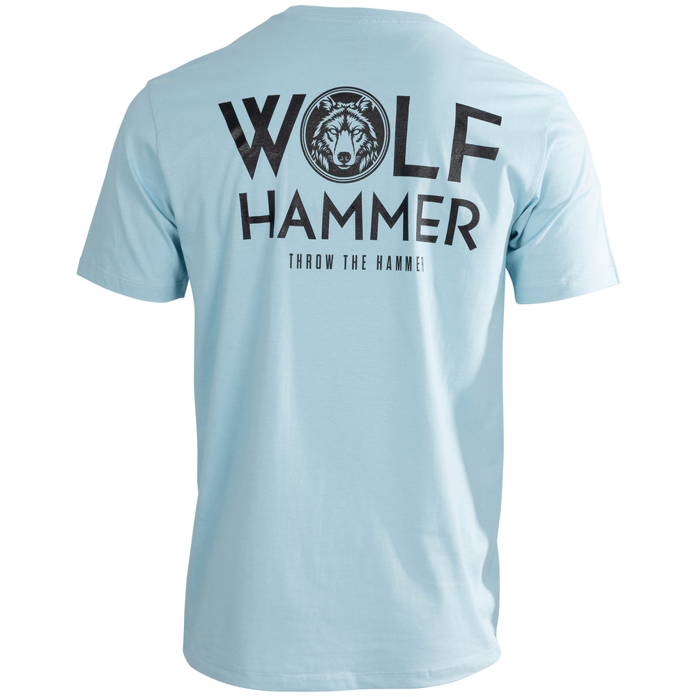 Cotton Tee - Wolf Hammer - Arctic Blue