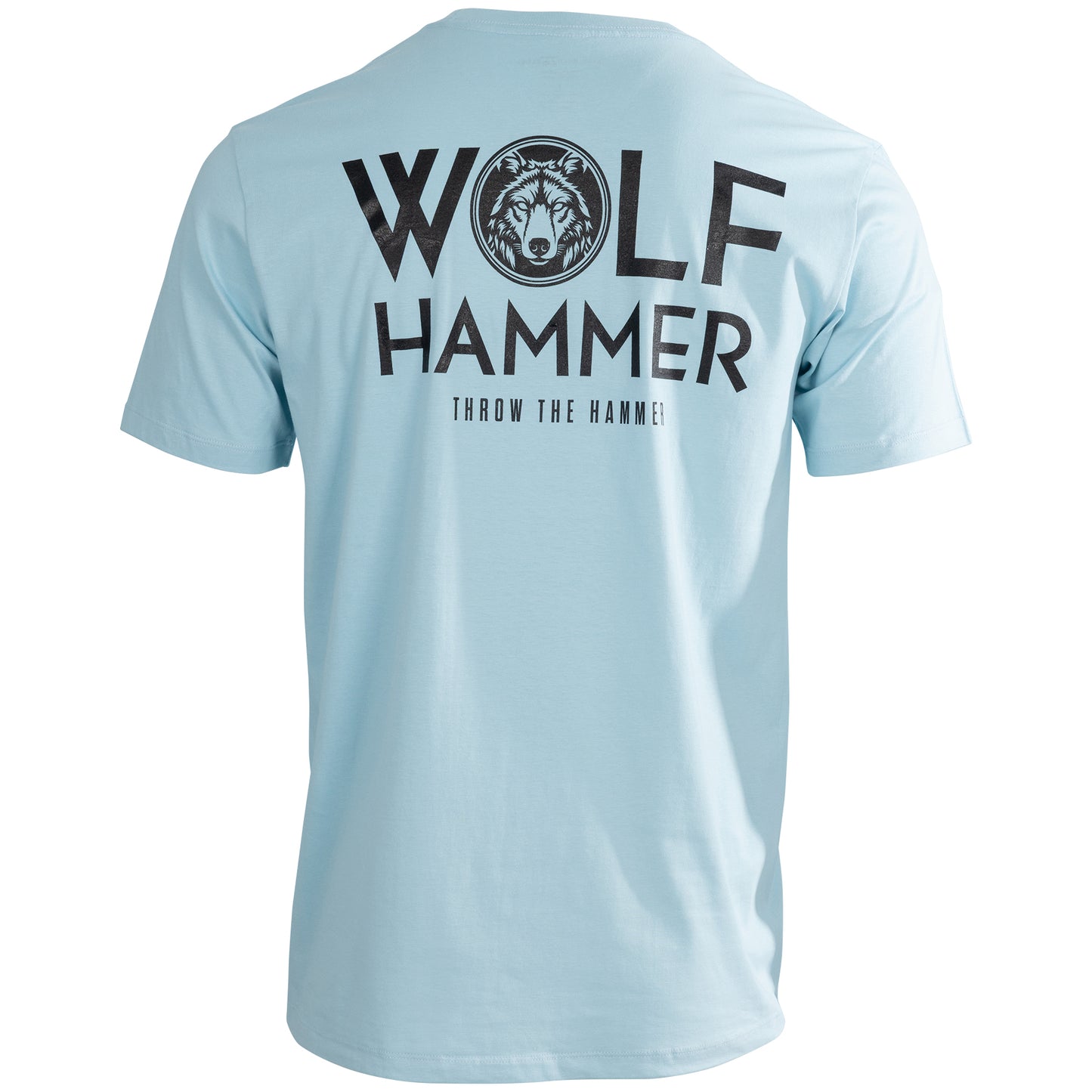 Cotton Tee - Wolf Hammer - Arctic Blue
