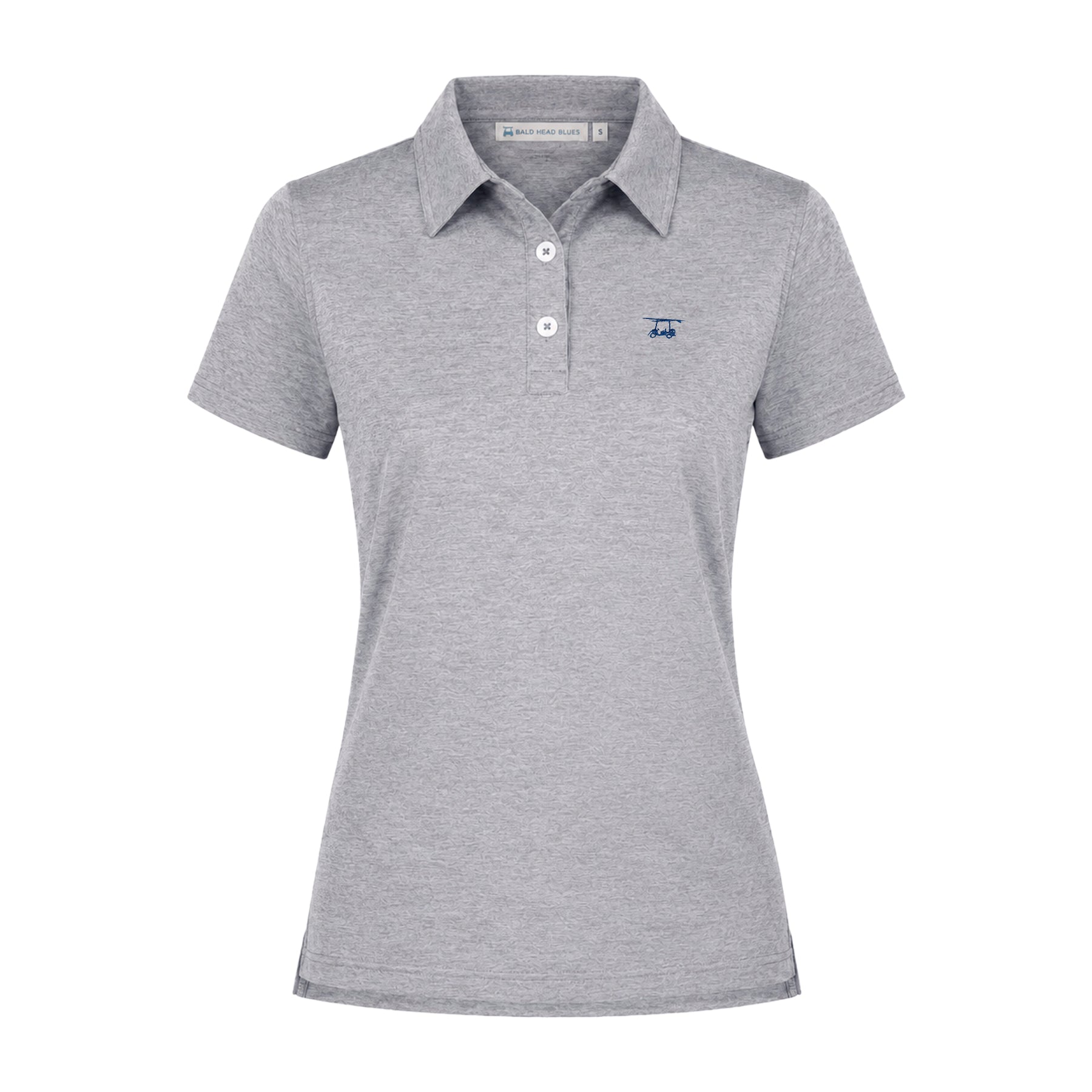 Ladies Albatross Polo - Heather Monument