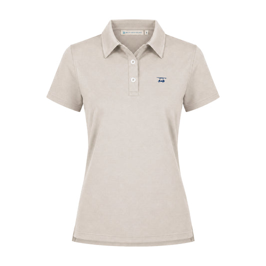 Women's Albatross Polo - Heather Sand Dollar