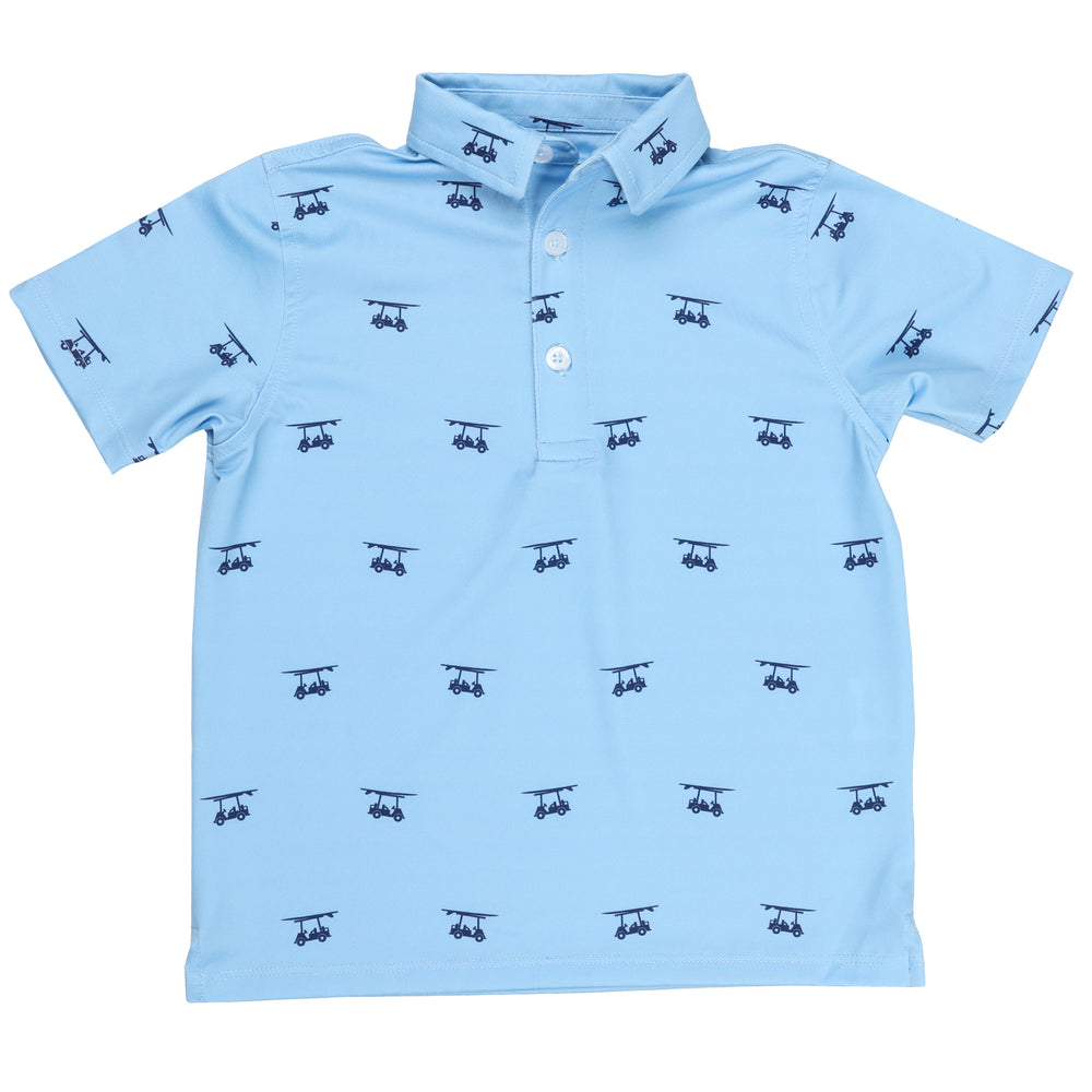 Albatross Youth Polo - Bell w/ Golf Carts