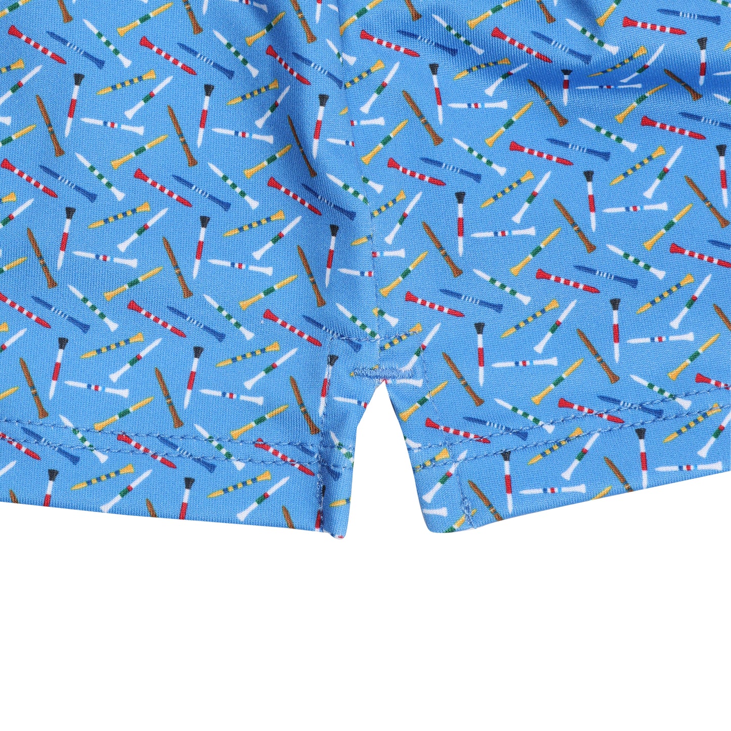 Youth Albatross Polo - Golf Tees All-Over Print on Azure