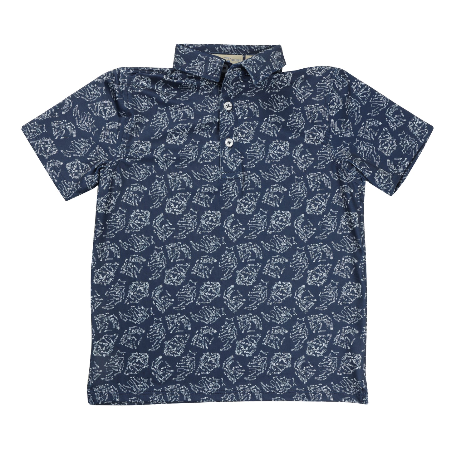 Youth Albatross Polo - Majors All-Over Print on Medieval