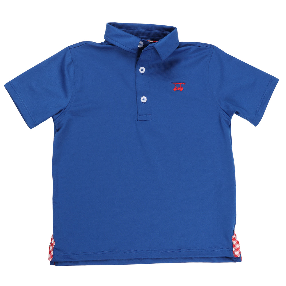 Albatross Youth Polo - Solid Royal Blue
