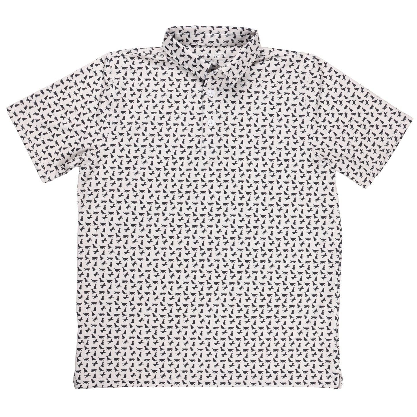 Albatross Youth Polo - Sand Dollar Black Lab