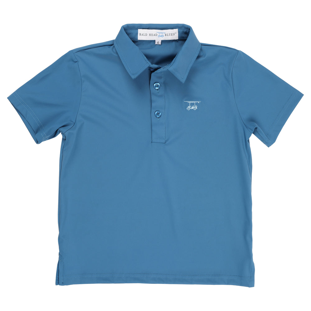 Youth First Class Polo - Ocean Depths
