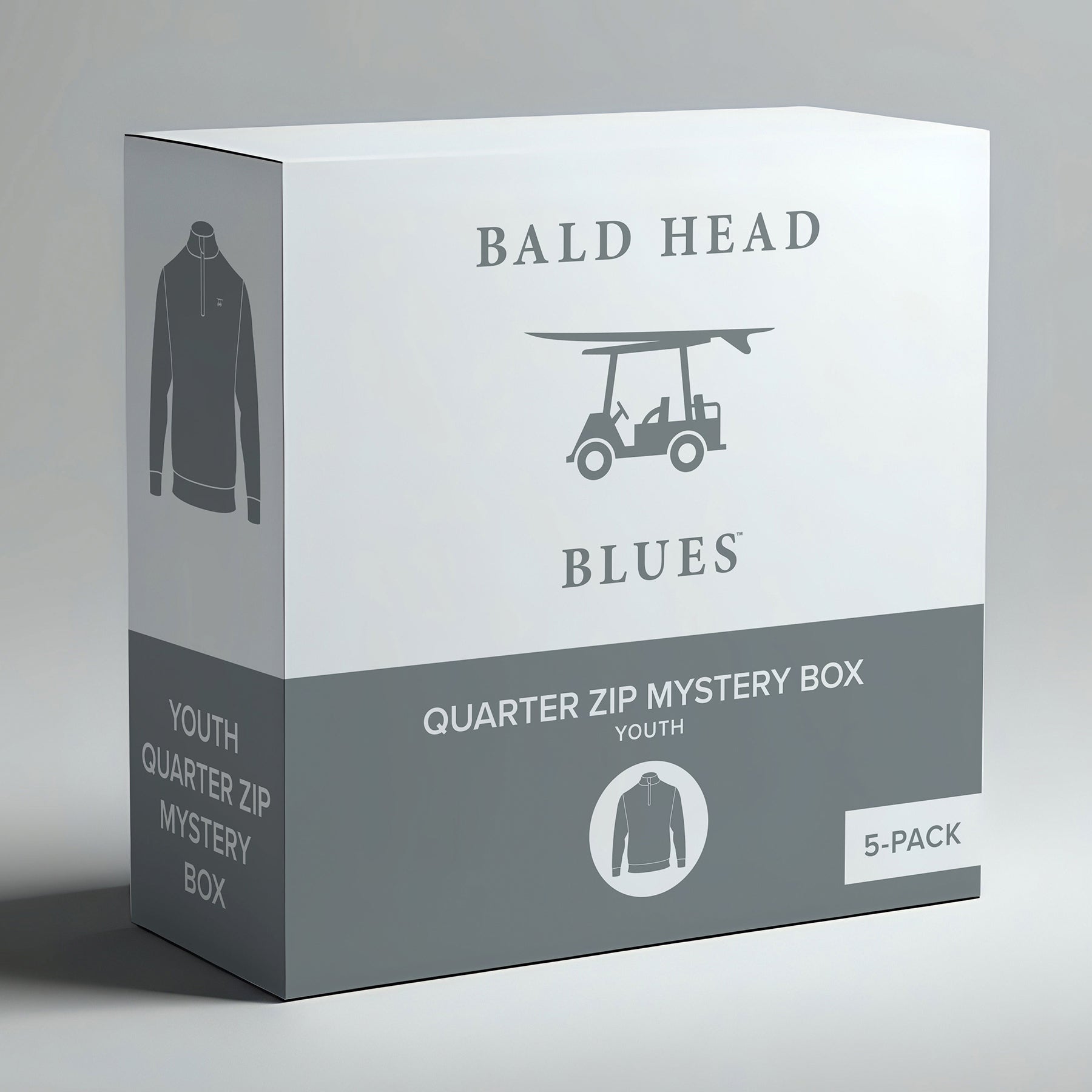 Youth Quarter-Zip Mystery Box - 5 Pack