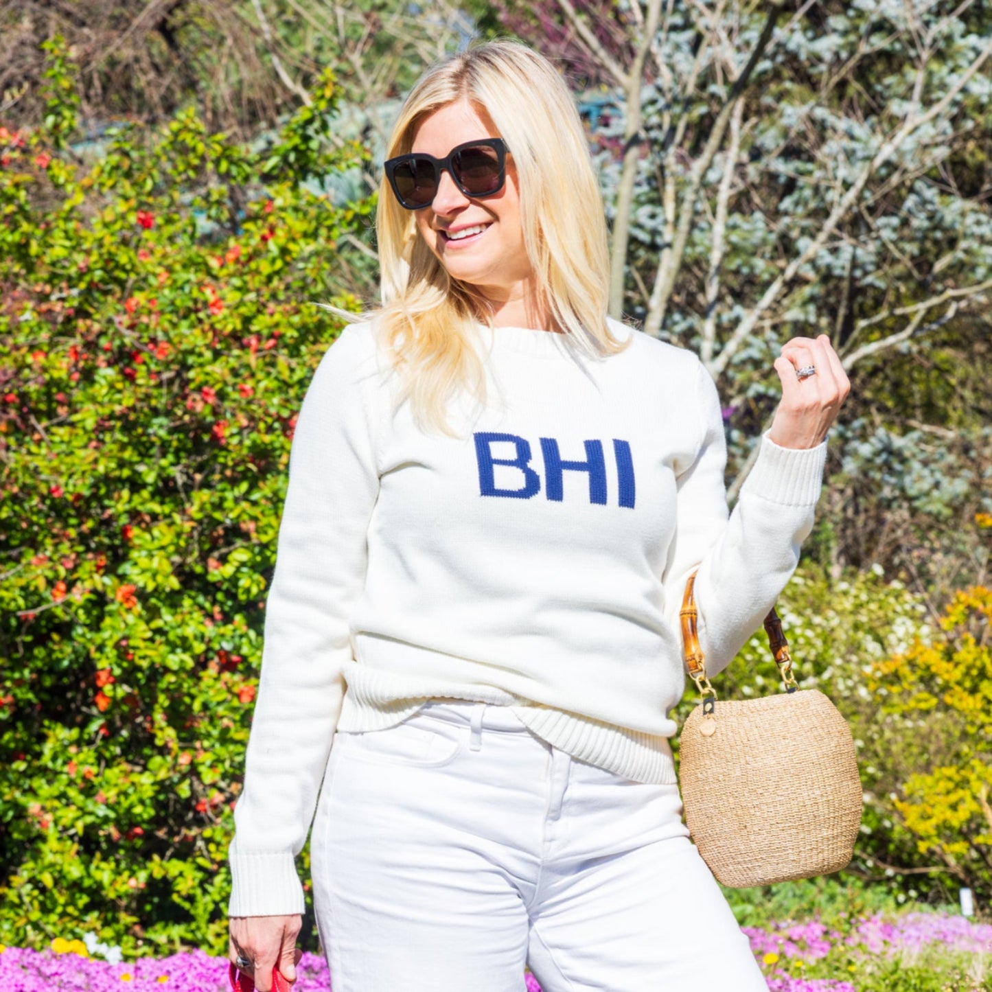 BHB x Ellsworth & Ivey - BHI Sweater - Ivory
