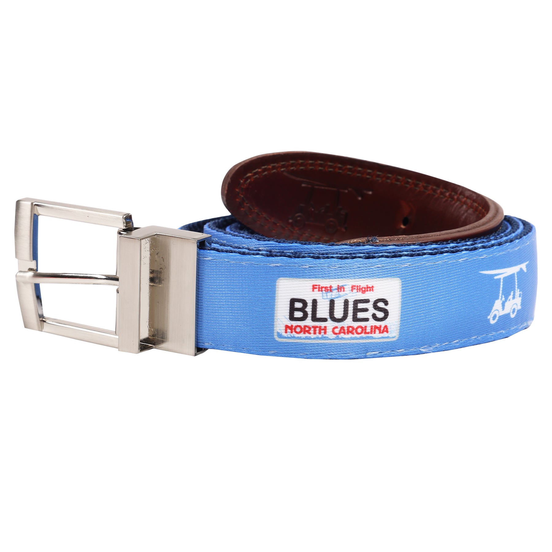 Belt - Blues License Plate