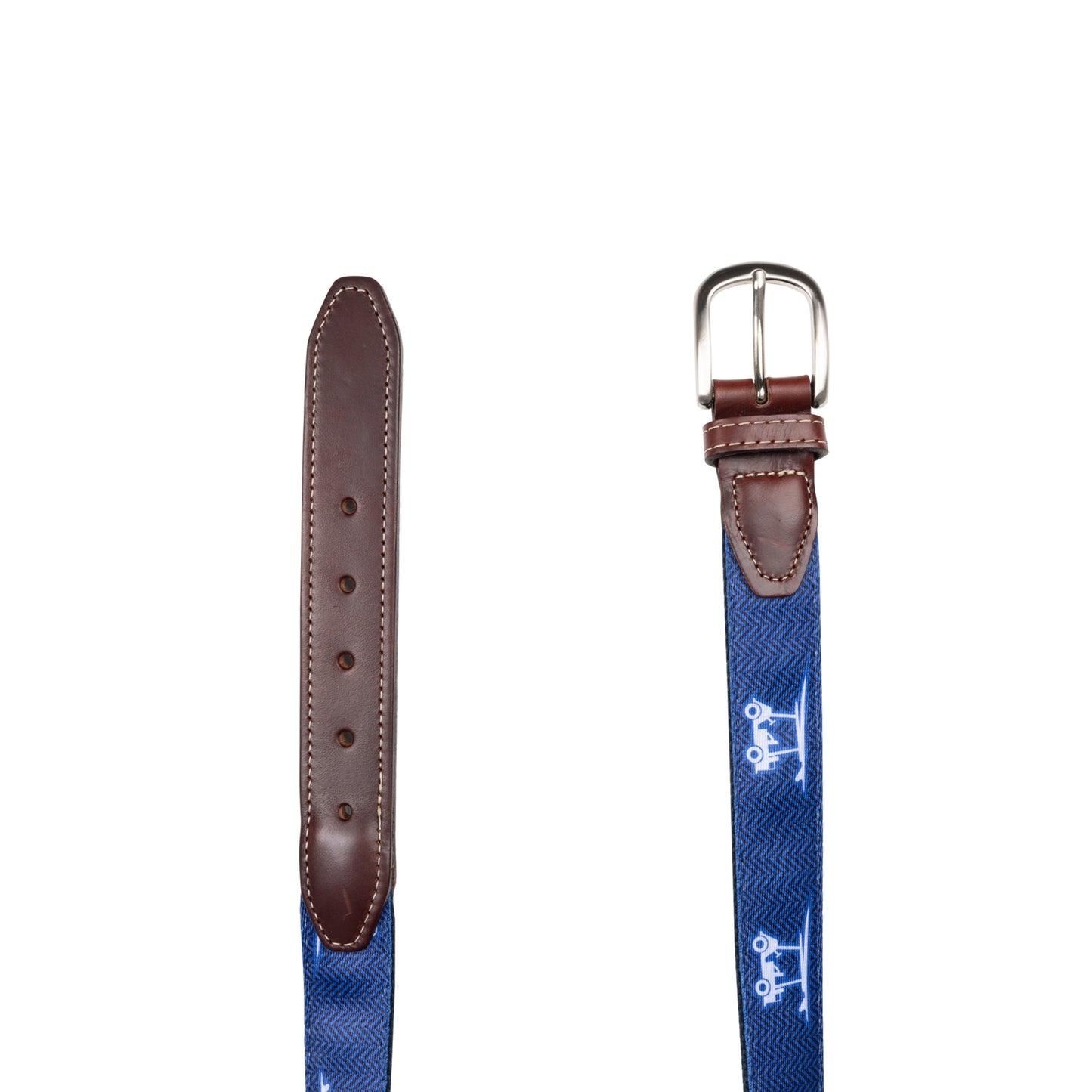 Belt - Golf Cart - Chevron Navy
