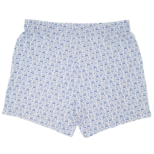 Double Bogey Boxer - White All Over Print / Regatta