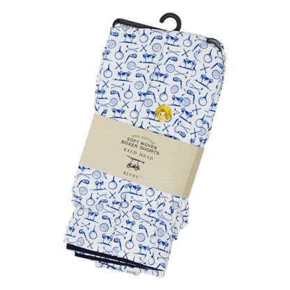 Double Bogey Boxer - White All Over Print