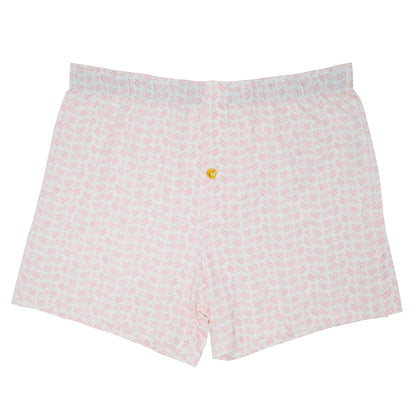 Double Bogey Boxer - Azalea Dogwood / White