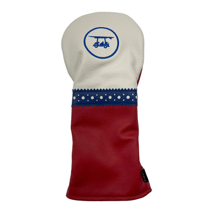 Head Cover - Driver - Red, White, and Blue