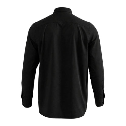 Islander Button Down - Solid Black