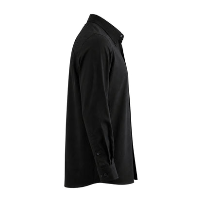 Islander Button Down - Solid Black