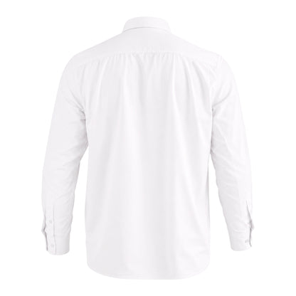 Islander Button Down - Solid White