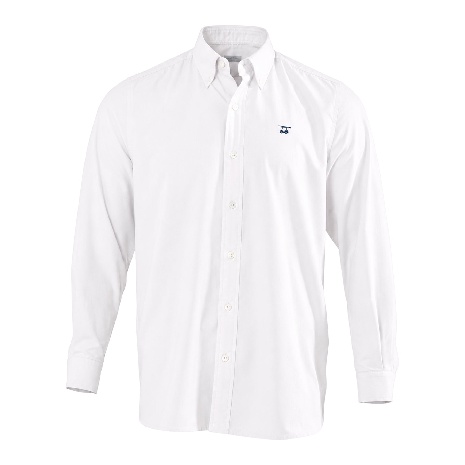 Islander Button Down - Solid White
