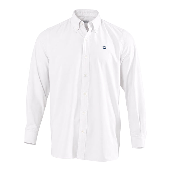 Islander Button Down - Solid White