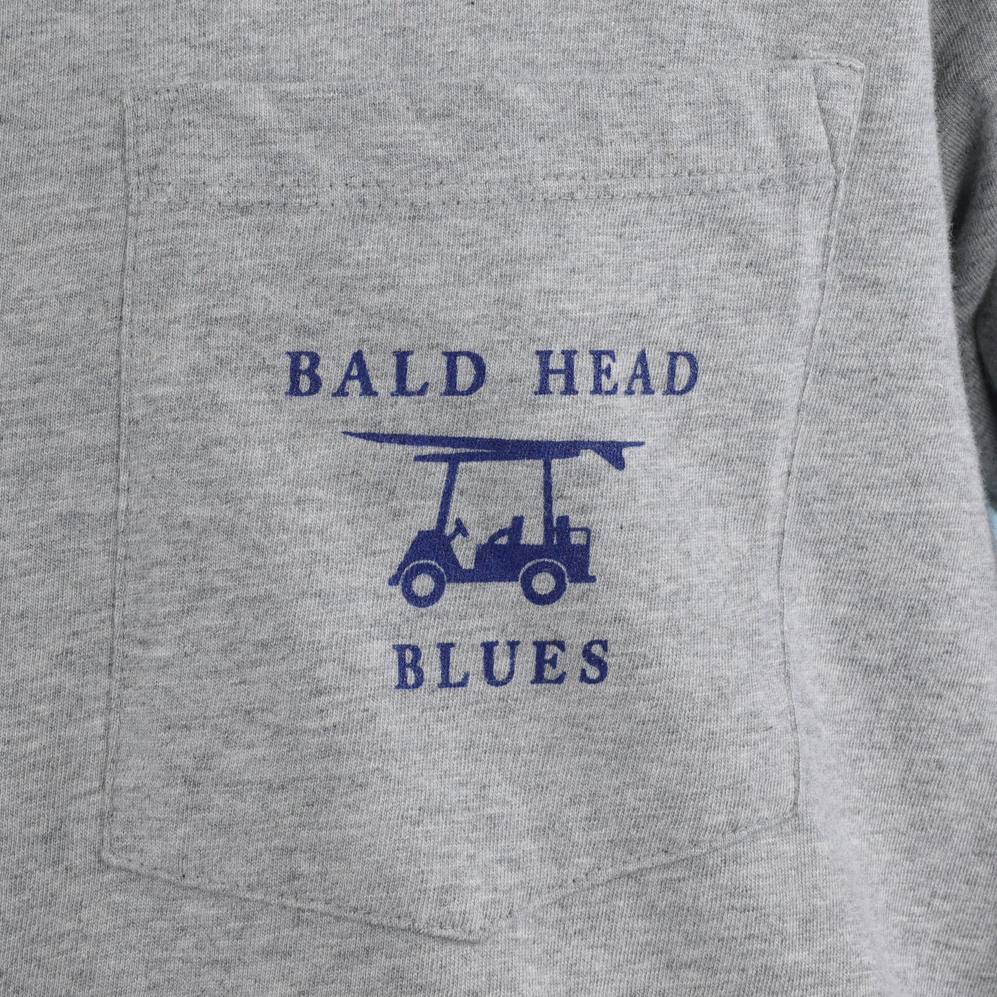 Island Tee - Long Sleeve Golf Cart - Heather Grey