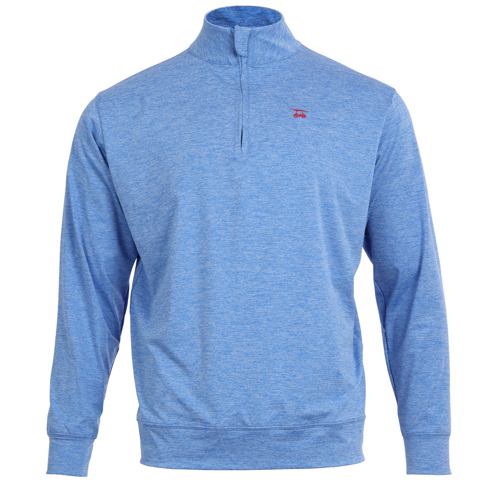 Ocean View Quarter Zip- Heather Regatta