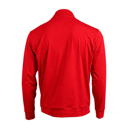 Ocean View Quarter Zip - State Red