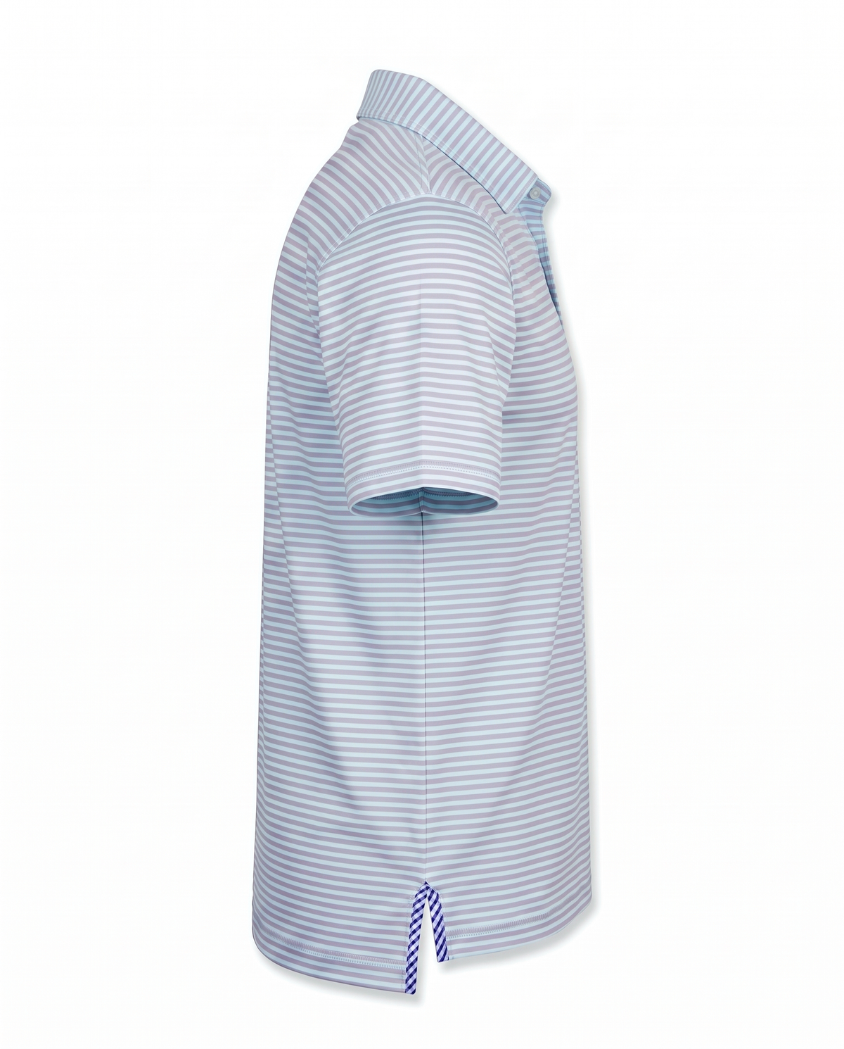 Albatross Polo Aruba/Lavender Feeder Stripe side