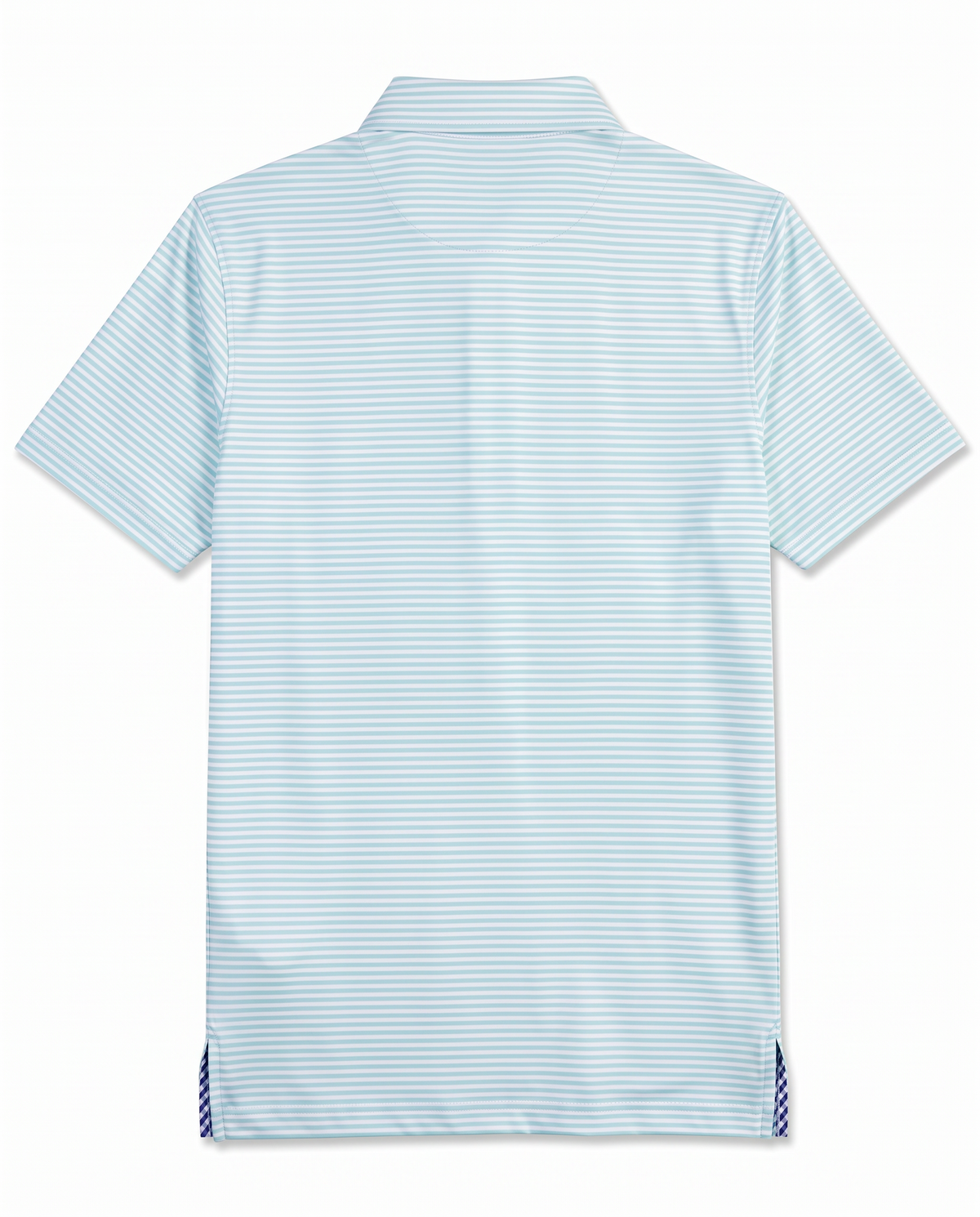 Albatross Polo Feeder Stripe - Aruba/White - Back