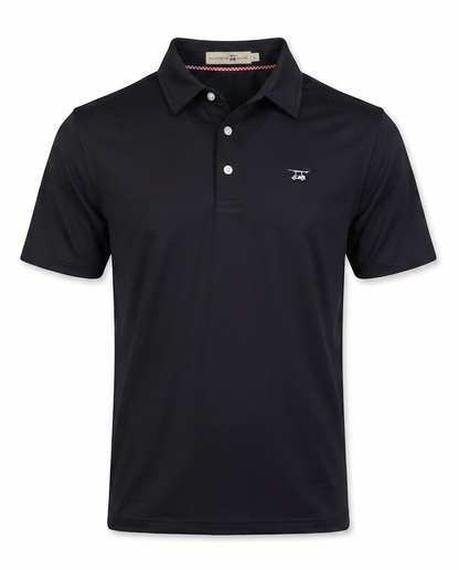 Albatross Polo Black front