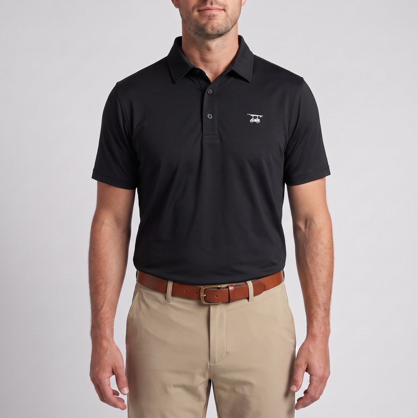 Albatross Polo Black on model