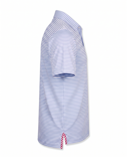 Albatross Polo Bell/White Feeder Stripe side